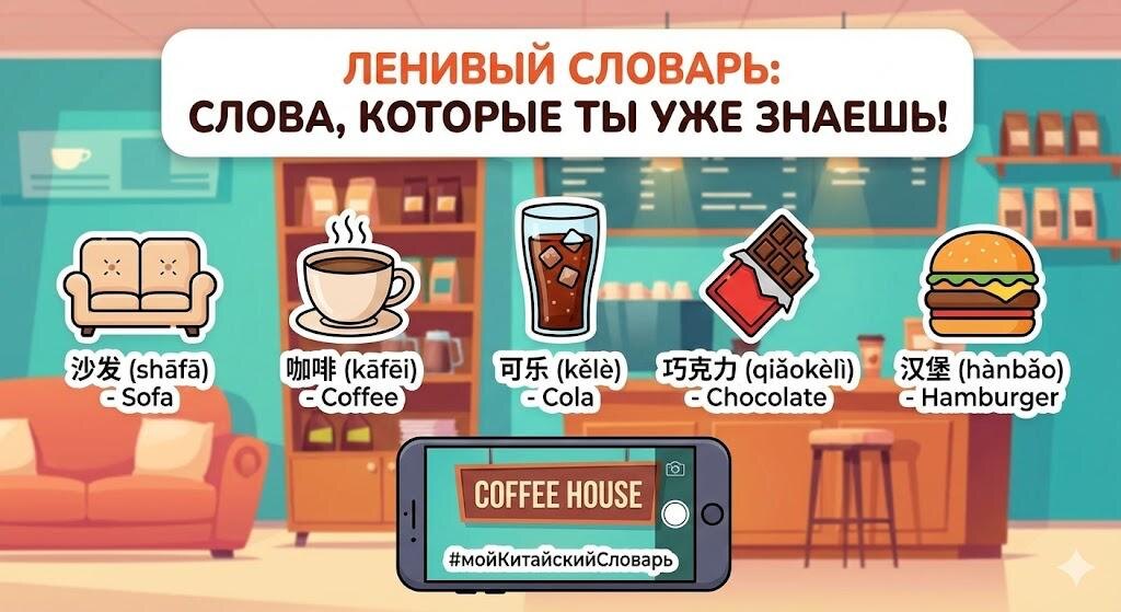 У вас уже есть огромный пассивный словарный запас в китайском!