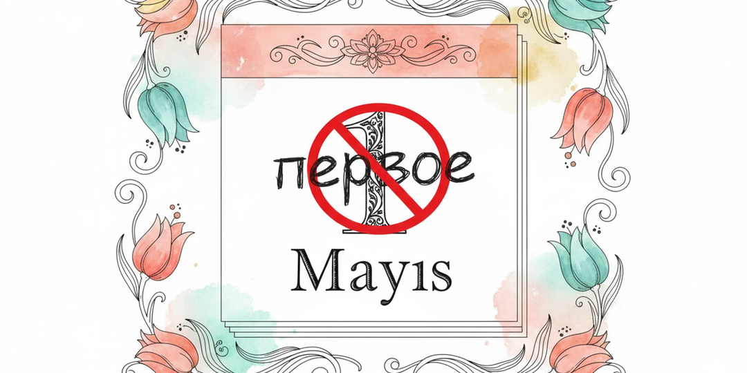 Ошибка на миллион: почему нельзя говорить «первое мая» по-турецки.