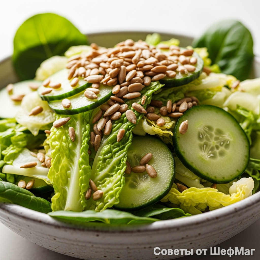 Милые дамы, посмотрите на эту текстуру — теплая капуста выглядит невероятно шелковистой и нежной.