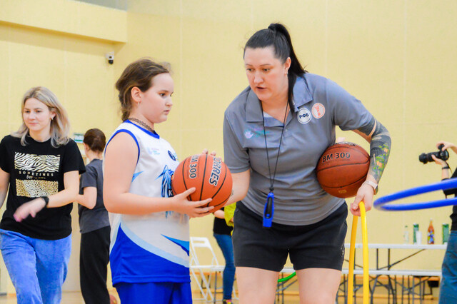 В Твери создана детская команда по адаптивному баскетболу