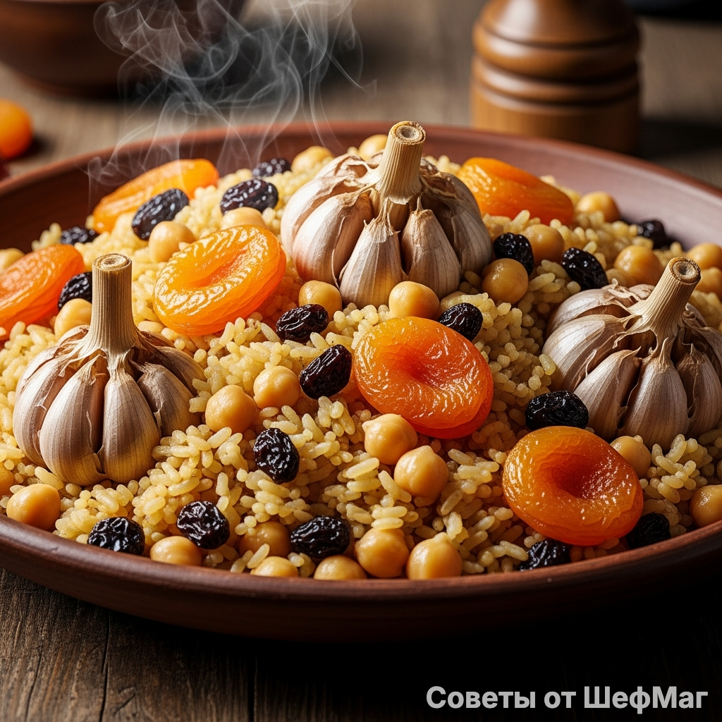 Милые дамы, посмотрите на этот глянец — рис впитал ароматы специй, оставшись безупречно рассыпчатым.