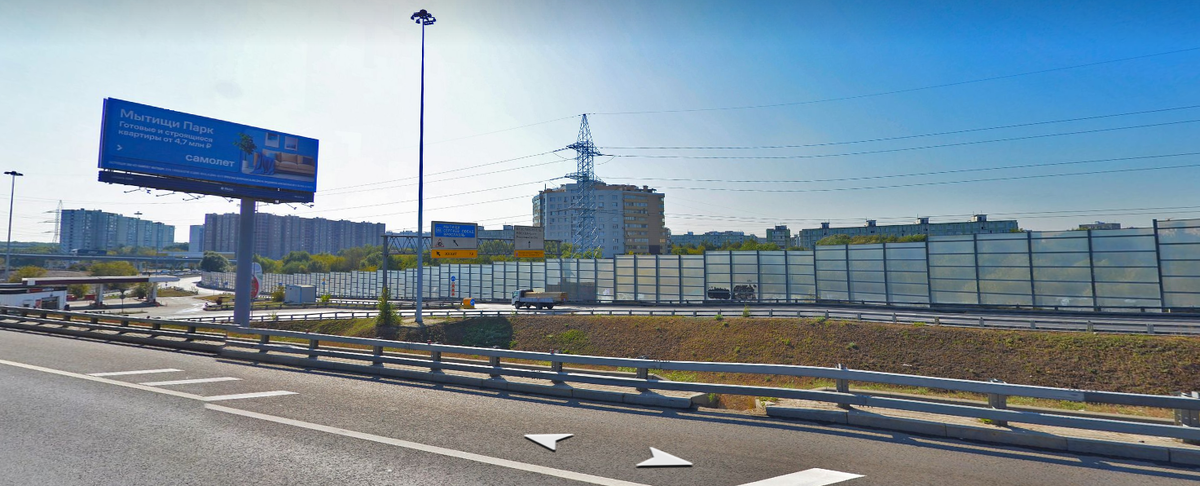 Самая удаленная от метро точка. Источник: Яндекс. Панорамы