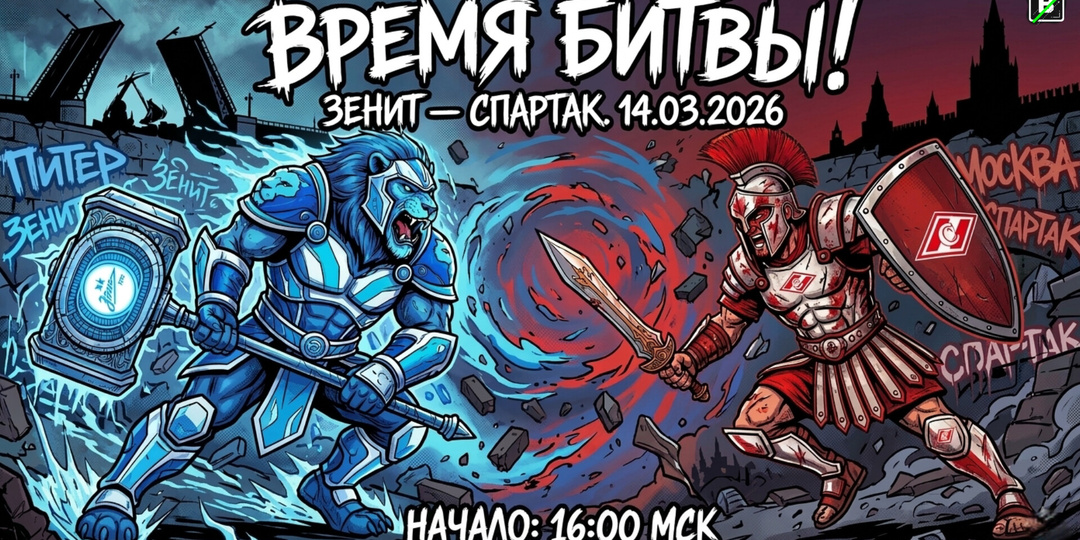 «ДЕРБИ. ДВЕ СТОЛИЦЫ. ОДИН ПОБЕДИТЕЛЬ.»