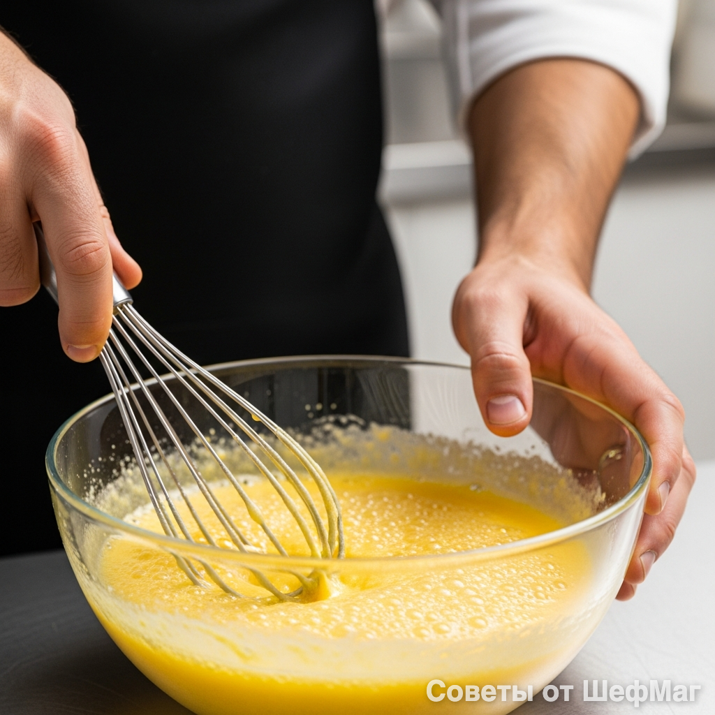 Пузырьки в тесте — залог того, что пирог будет легким, как пух.