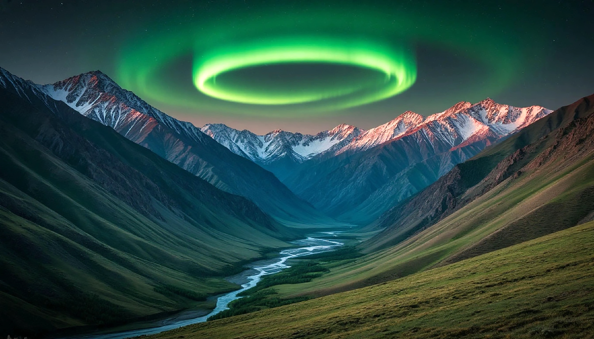 Местные рассказали о загадочном свечении и объекте в небе.