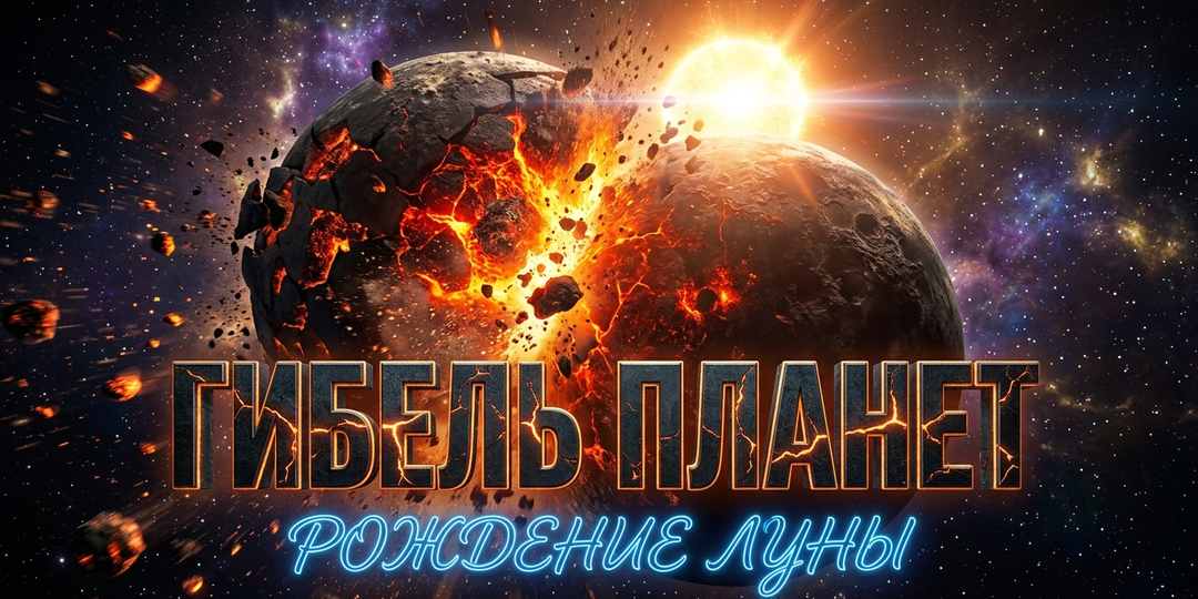 Космическое ДТП в прямом эфире: астрономы впервые увидели рождение новой «Луны»