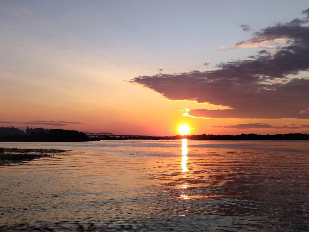 Красивый закат