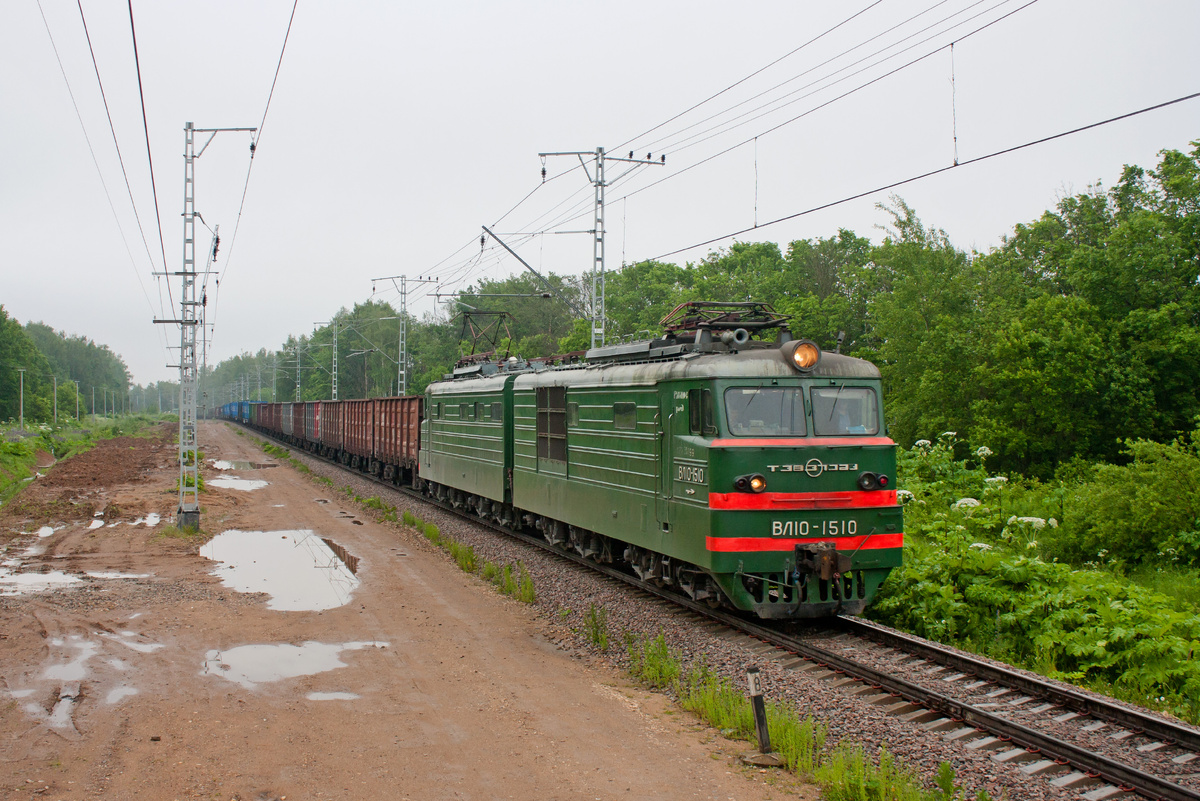 ВЛ10-1510 в Бубяково, 02.07.2017