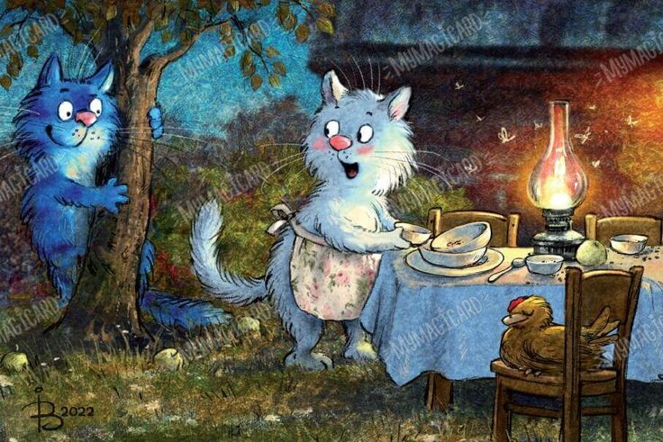 очаровательные коты Рины Зенюк