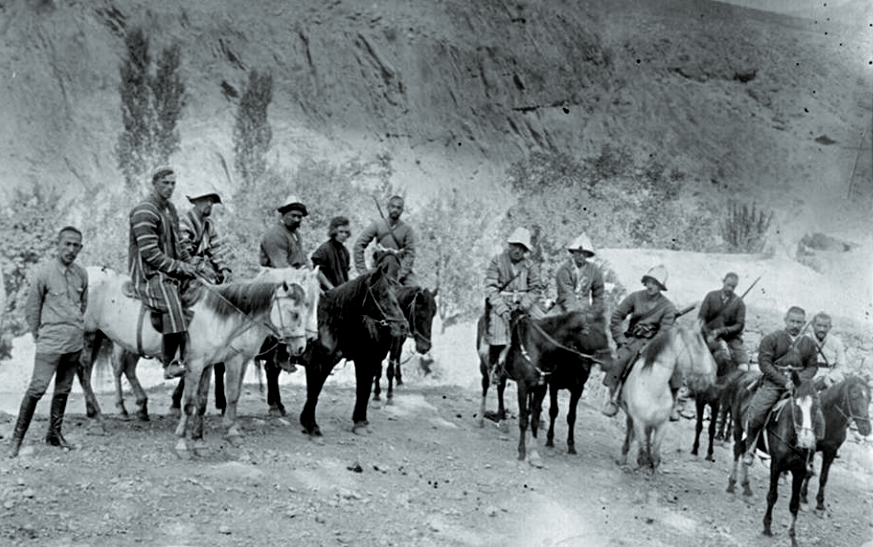 Басмачи в Туркестане.