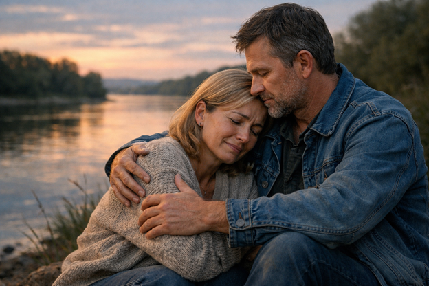 И в этом медленном движении она увидела всё - как он принимает удар, как берет паузу, как думает, что сказать.