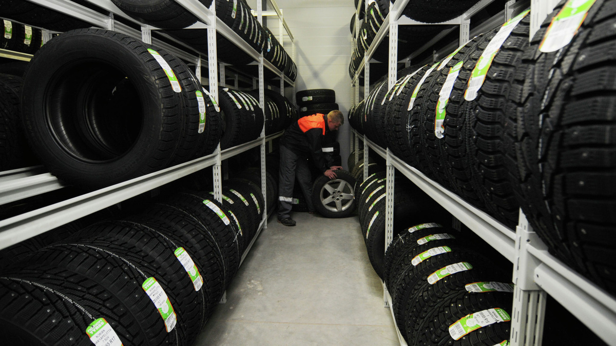    автомастерская шины Nokian Tyres (фото: Visual Rian)