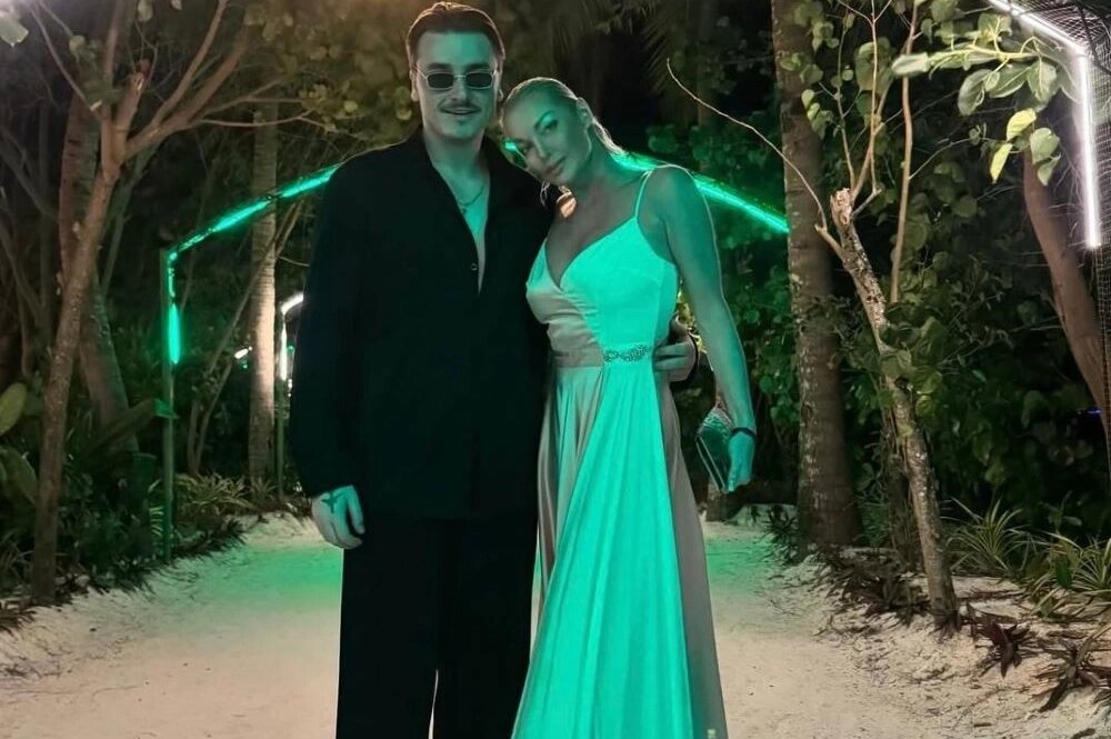    Анастасия Волочкова и Марчел Абабий. Фото: соцсети