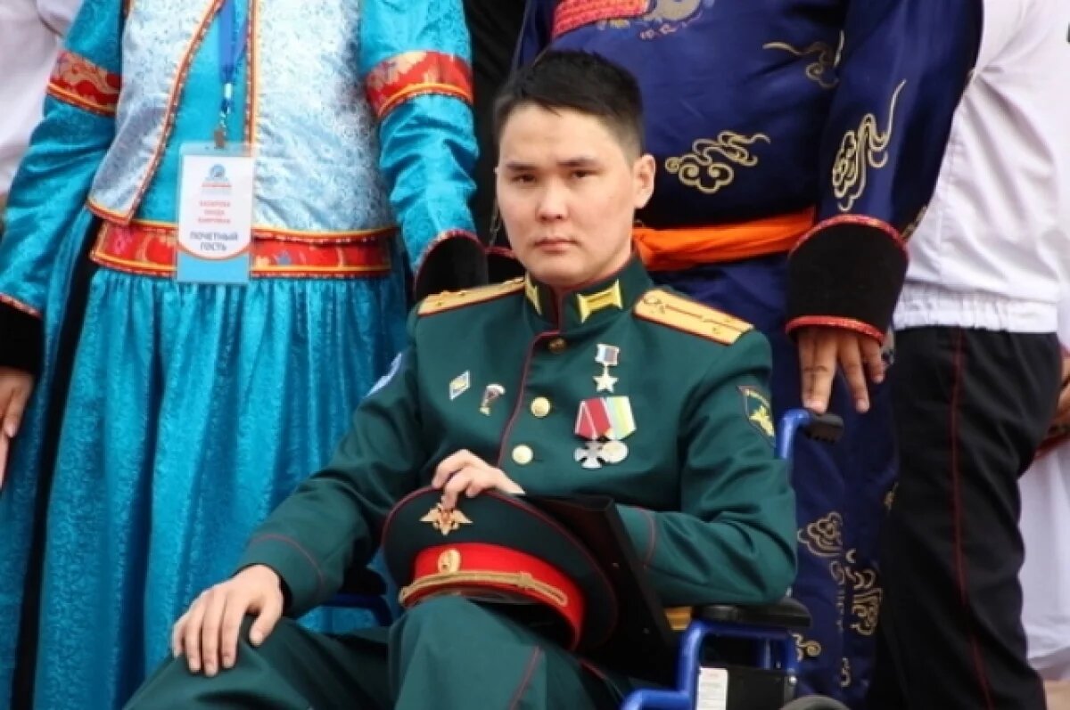    Осипов встретился с Героем РФ Балданом Цыдыповым