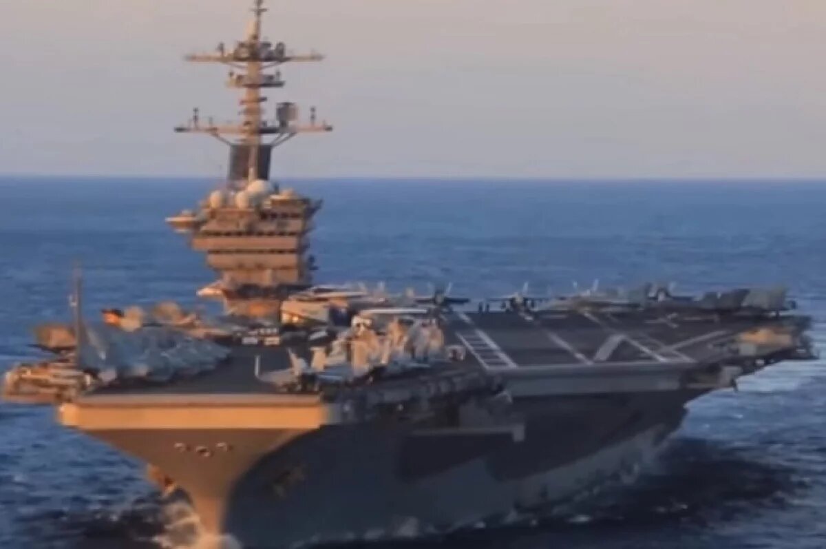    Иран бьет, куда не ждали: авианосцы США горят, экипаж захлебывается