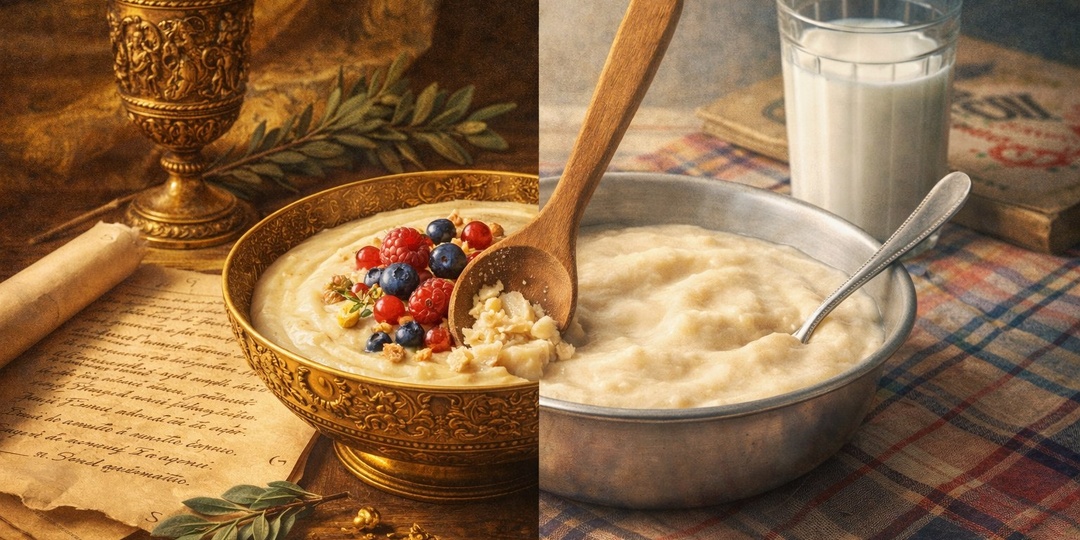 Рецепт Манной каши: от римских императоров до советских столовых и рецепт без комочков 🥛✨
