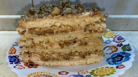 торт песочный