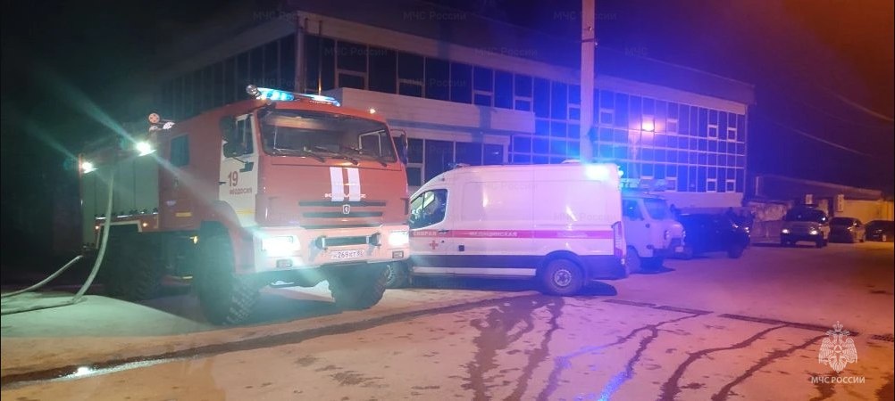    Пожарная машина МЧС России Сирена