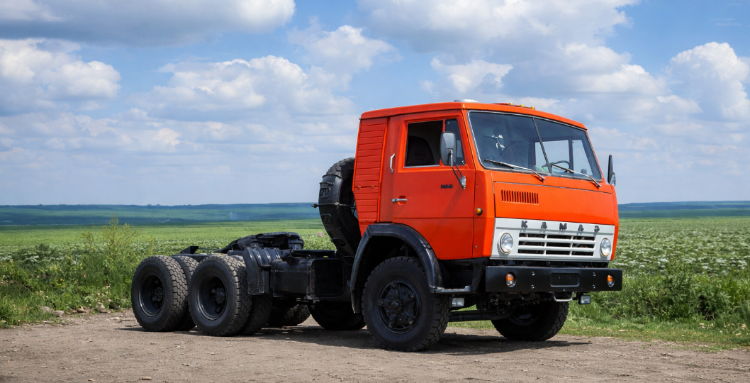 КамАЗ-5410: седельный тягач, на котором держались советские перевозки