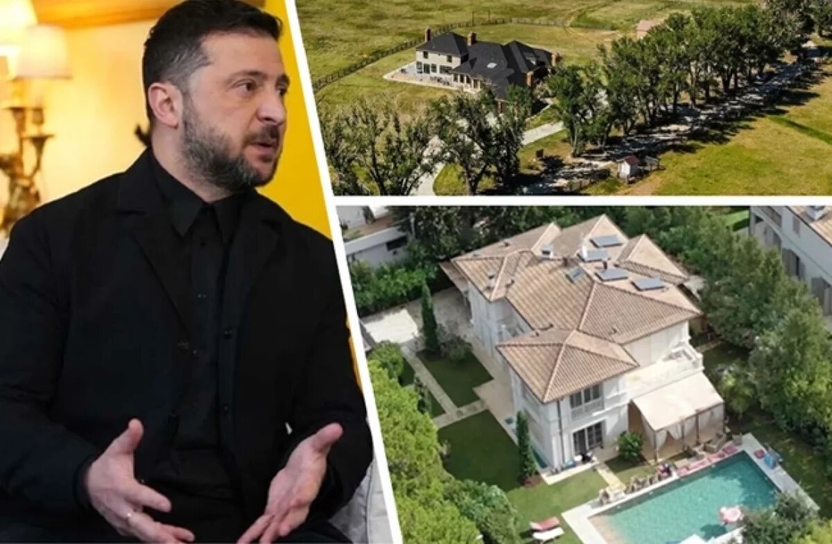    Владимир Зеленский и обширные владения.