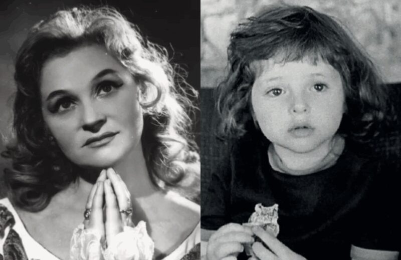    Семейные корни: юная Анна Банщикова рядом со своей знаменитой бабушкой Полиной.
