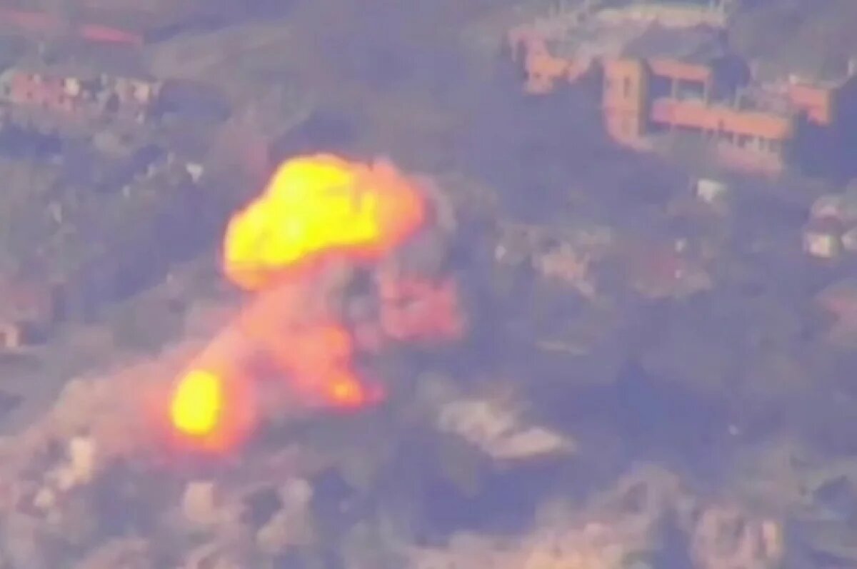    Бомбы разнесли пункты дислокации ВСУ в Красном Лимане и Константиновке