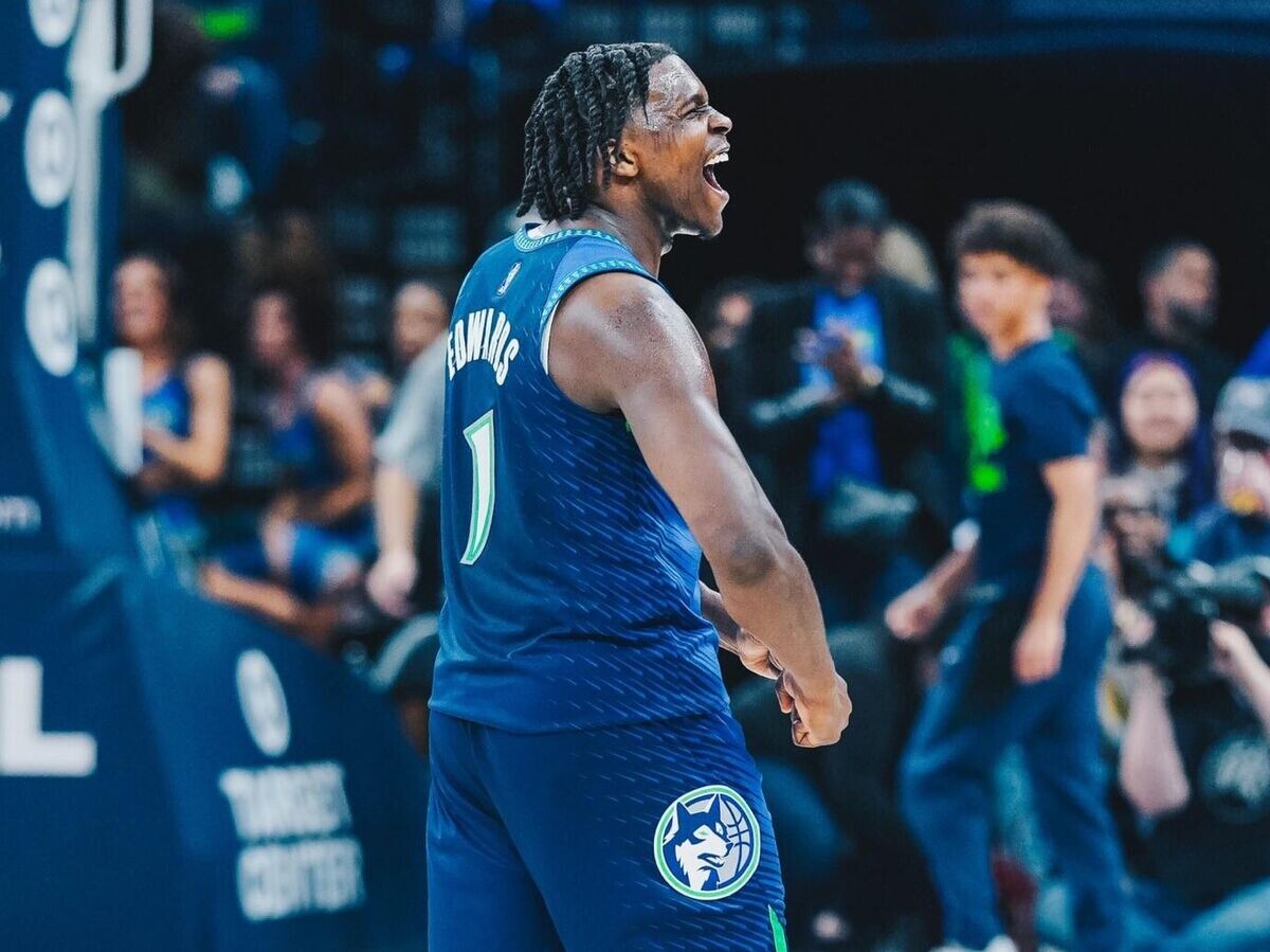    Баскетболист клуба "Миннесота Тимбервулвз" Энтони Эдвардс | © Фото : Соцсети БК "Миннесота Тимбервулвз"