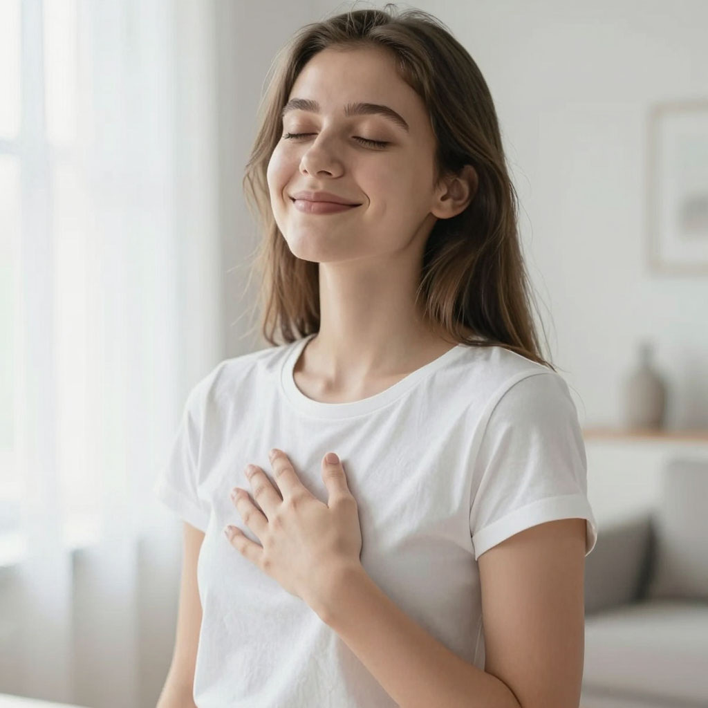 В нашем теле уже встроена кнопка "счастье".