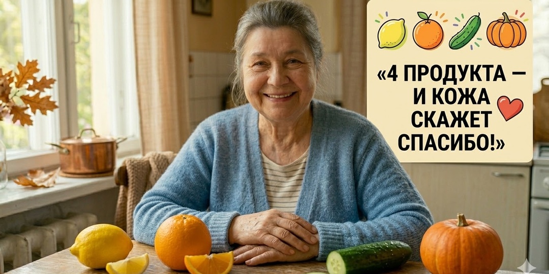 После 60 кожа сохнет и тускнеет? 4 простых фрукта, о которых многие забывают