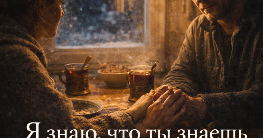 Свет в зимнем окне