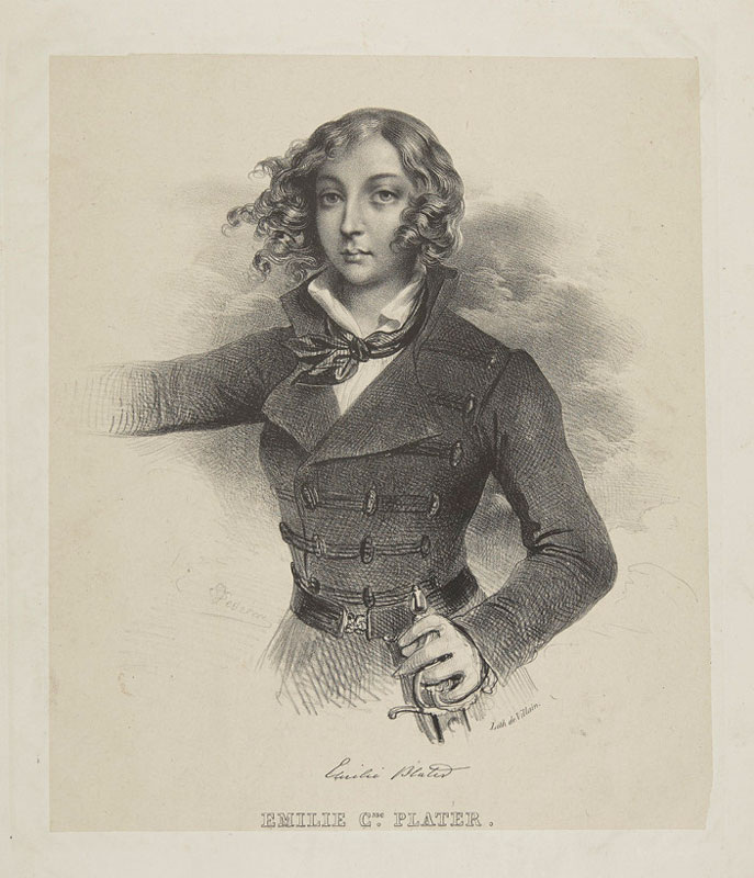 Эмилия Плятер. Картина неизвестного художника