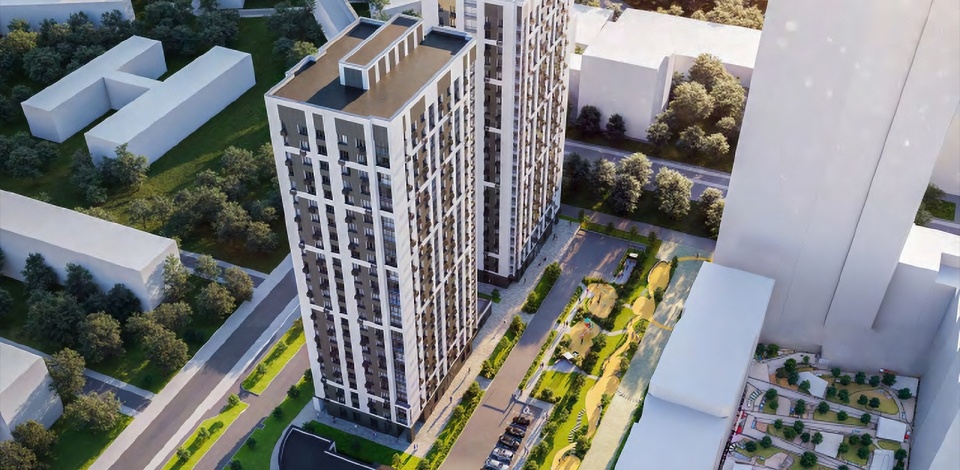 В районе Котловка ведется строительство жилого дома по программе реновации