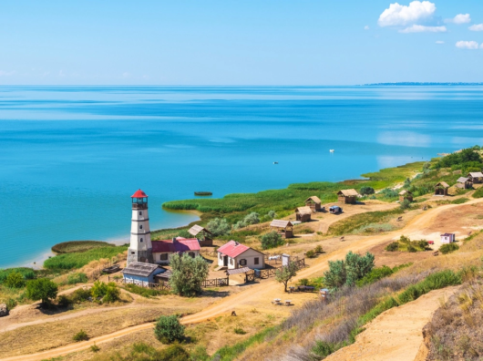    маяк в Мержаново Неклиновский район // фото: пресс-служба МТС