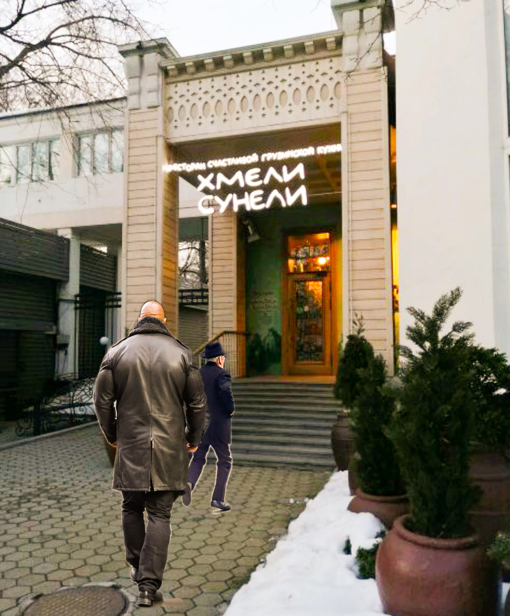 Ресторан грузинской кухни "Хмели Сунели", г.Екатеринбург, пр-т Ленина,69/10, 1-2 этажи, декабрь 2018 года