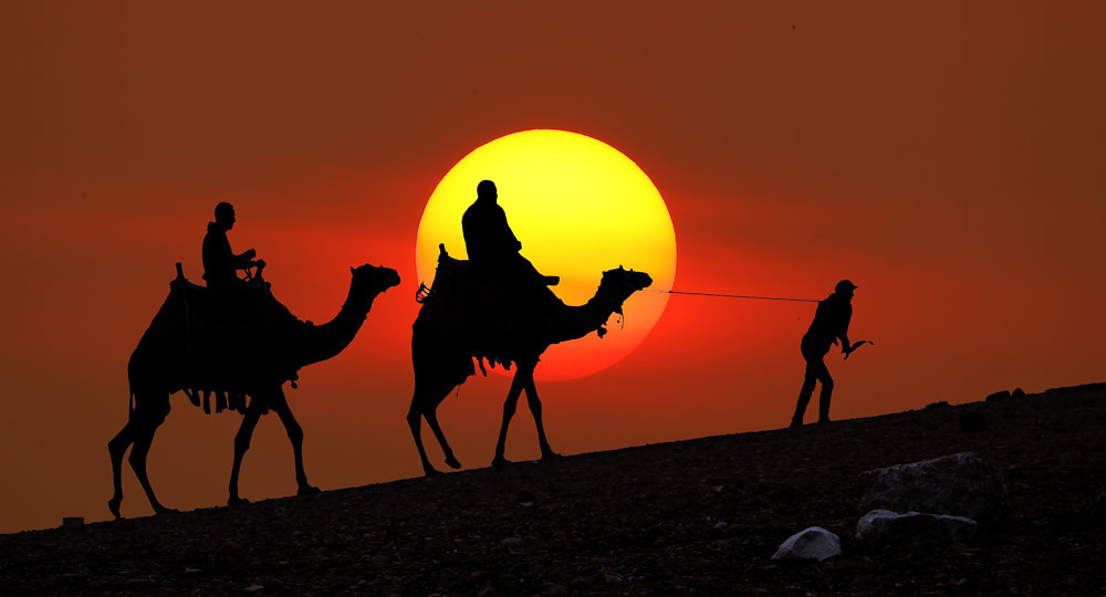 Арабский закат.
