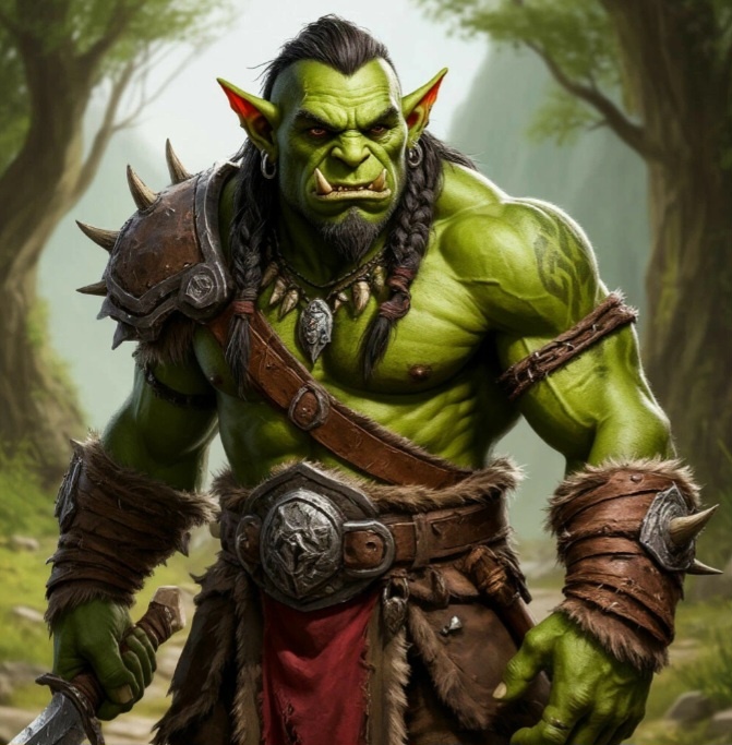 Колдунья зубами (ведь руки у неё были связаны) вытащила из кармана какую то банку и просила в Трогла. Тот закрыл руками глаза от яркой вспышки. И через мгновенье превратился в... маленького гномика.