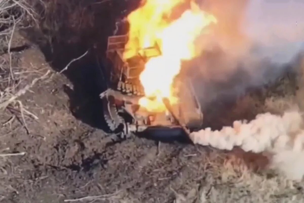    Российские части продолжают движение на Запад.