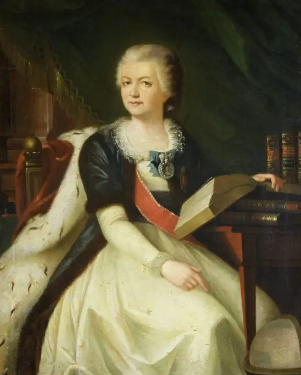 Портрет Екатерины Романовны Дашковой. Портрет А.П.Антропова. 