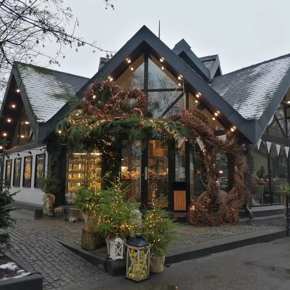 Обычная зимняя Калининградская картинка. 