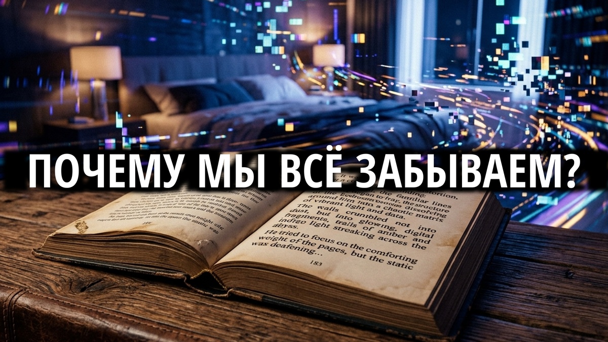 Эффект расфокуса: почему в 2026 году мы разучились запоминать прочитанное?