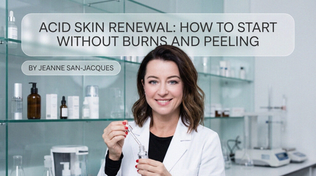    Кислоты дают быстрый результат, но легко навредить. Пошаговое введение в рутину: какую кислоту выбрать, в какой концентрации и когда наносить. boringband38