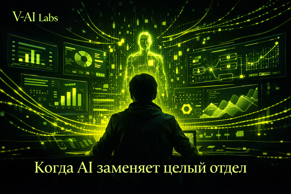    Когда искусственный интеллект реально заменяет отдел