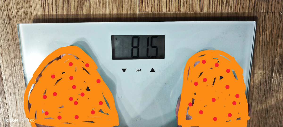 Мой вес на 14.03.2026 , я довольна