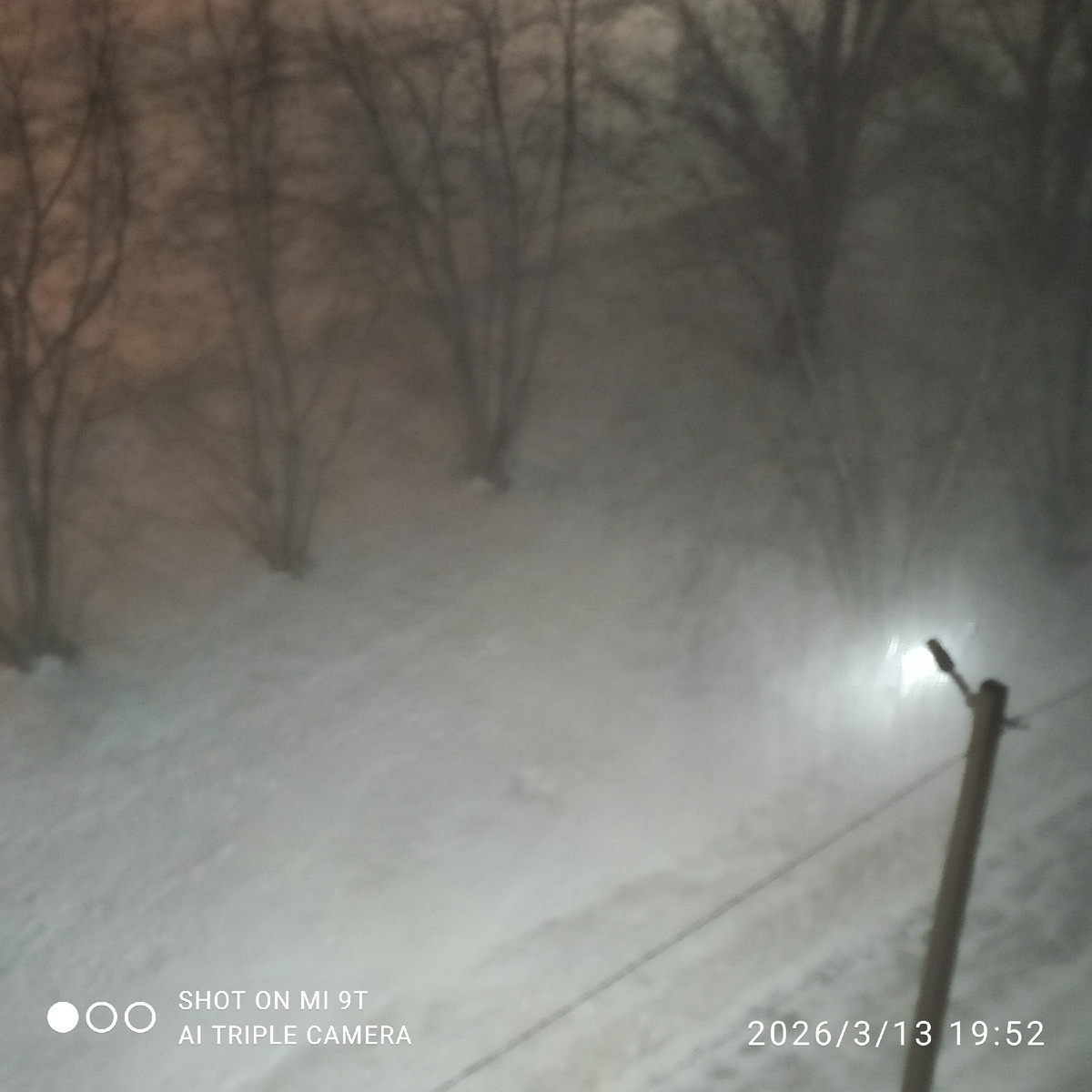 Погода ночью 