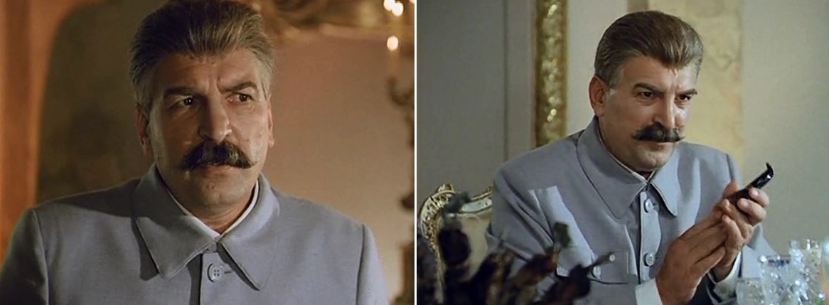 Кадры из фильма «Пиры Валтасара или Ночь со Сталиным» (1989). Скриншоты.