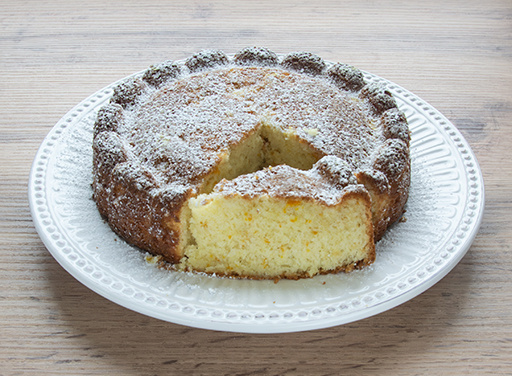 Воздушный апельсиновый пирог