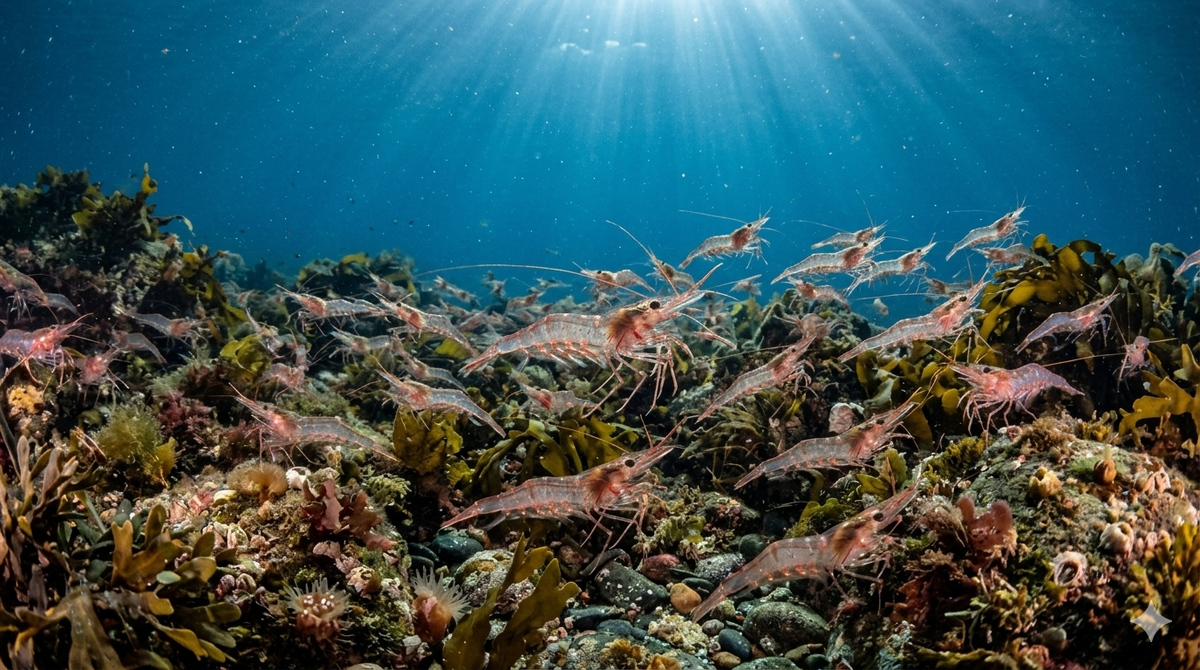 Дикие креветки