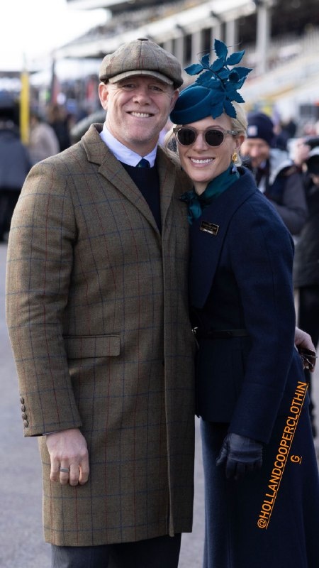 Фотография из социальных сетей мужа Зары Майка Тиндалла