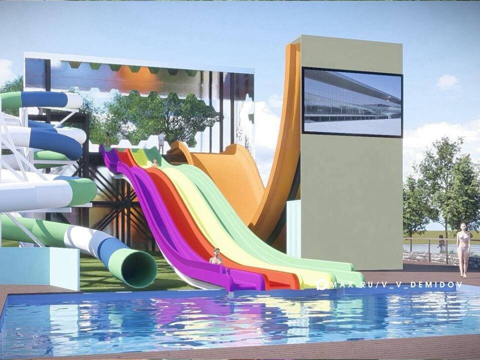     Дизайн-проект развлекательного комплекса «Аквамарин» / Фото: t.me/v_v_demidov