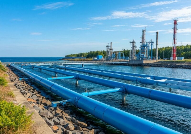    Компрессорная станция «Русская» оказалась под ударом беспилотников.